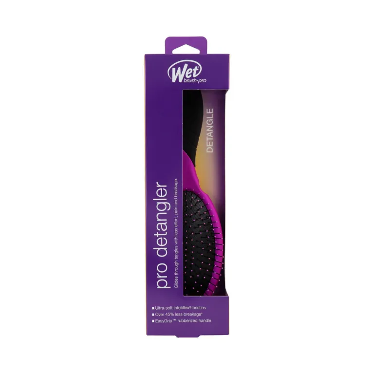 Detangler Wet brush pro BHaarbrste Paddlebrste Glttbrsterste Wet Brush Pro Lila