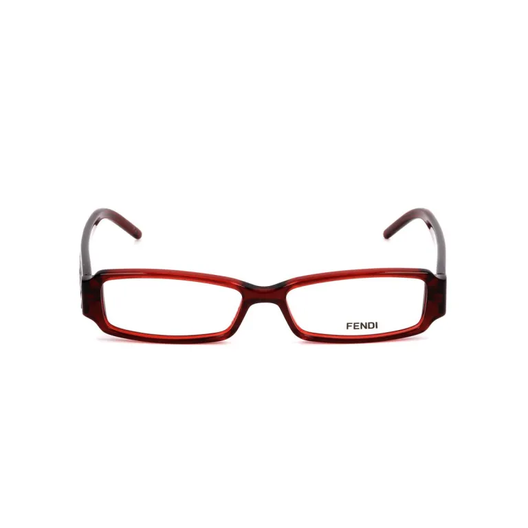 Fendi Brillenfassung FENDI-664-618-51 Rot Brille ohne Sehstrke Brillengestell