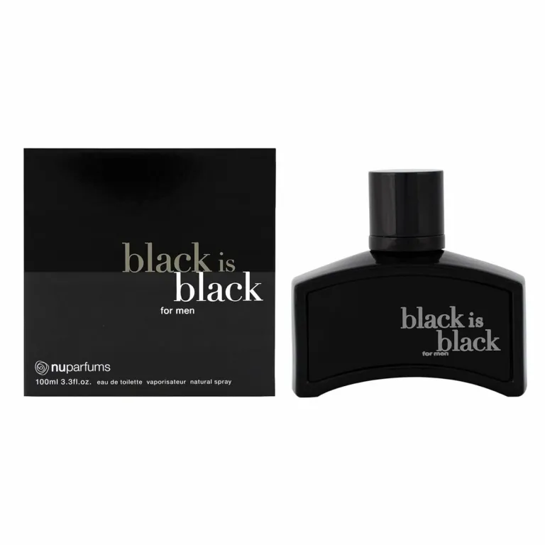 Nu parfums Herrenparfm Nu Parfums Eau de Toilette Black Is Black 100 ml