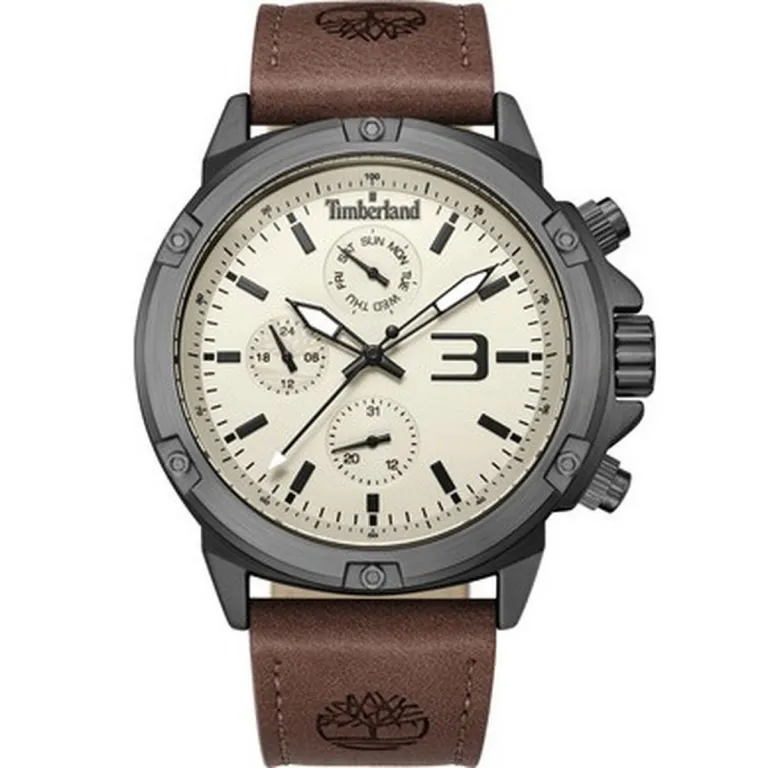 Timberland Armbanduhr Herrenuhr TDWGF9002903  46 mm Leder