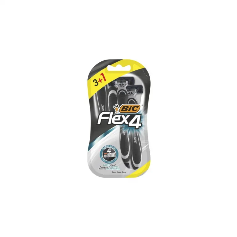 Bic Nassrasierer Flex4 (4teilig)