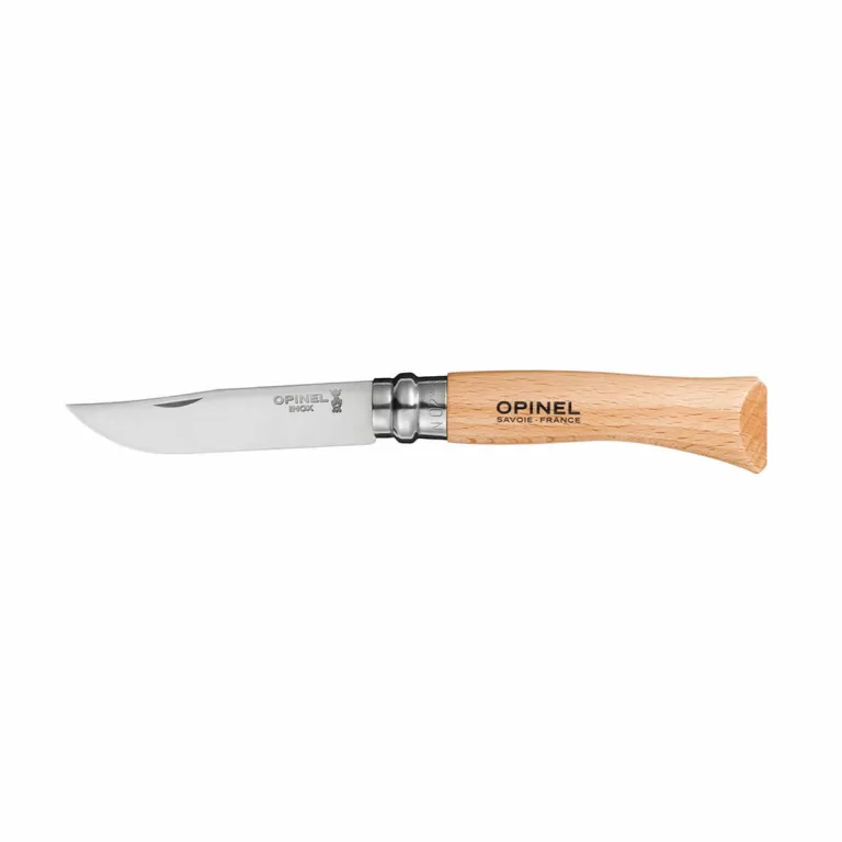 Messer Opinel N7 8,5 cm Edelstahl Buchenholz