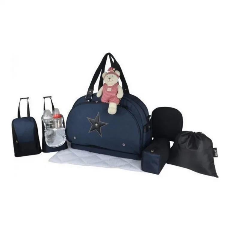 Baby on board Wickeltasche Windeltasche Babytasche Pflegetasche Schulter Baby on Board Moonlig