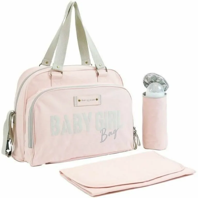 Baby on board Wickeltasche Baby on Board Simply Babybag Rosa