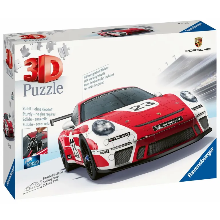 Porsche 3D Puzzle 911 GT3 Cup Salzburg 152 Teile