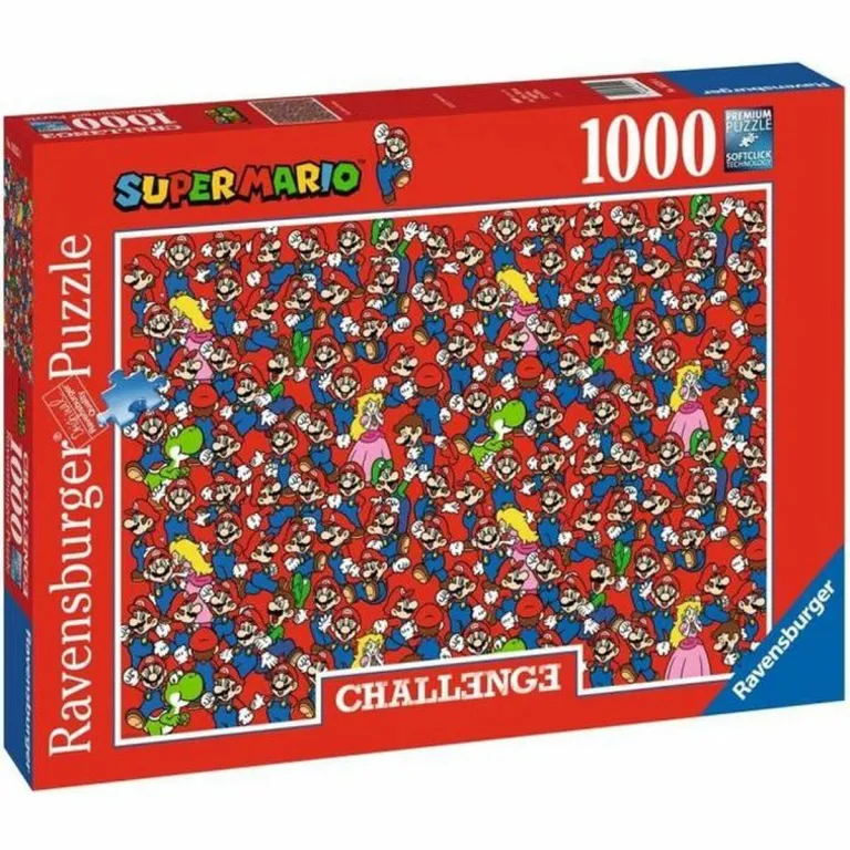Super mario Ravensburger Puzzle Super Mario 16525 Challenge 1000 Stcke