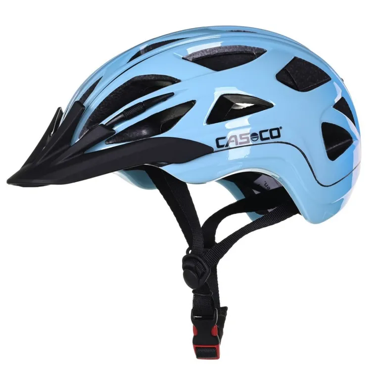 Fahrradhelm fr Erwachsene Casco ACTIV2 J Schwarz Hellblau 52-56 cm