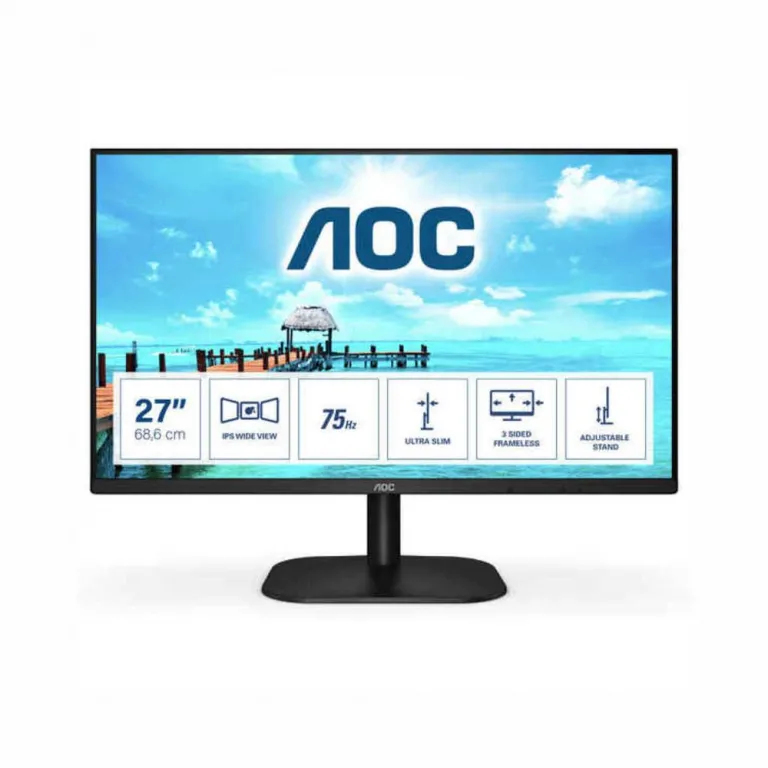 Monitor AOC 27B2H 27 FHD LCD Computer-Bildschirm Display PC