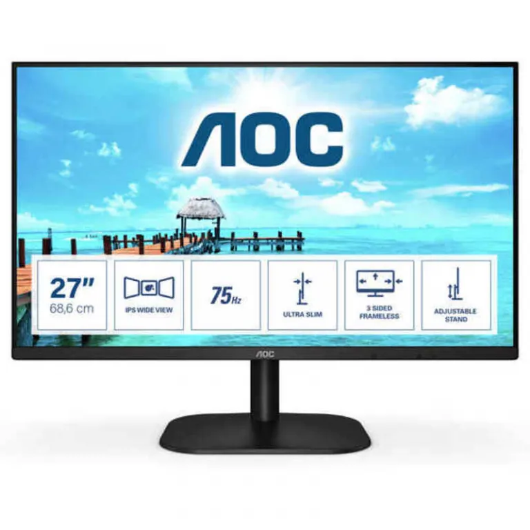 Monitor AOC 27B2H / EU 27 FHD WLED IPS 27 FHD 75 Hz PC Computer-Bildschirm