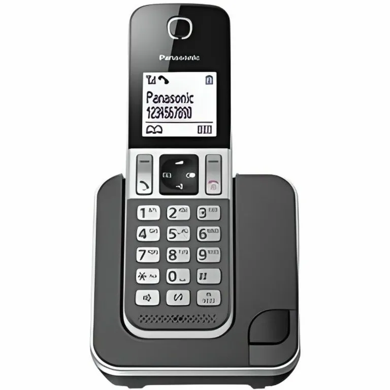 Festnetztelefon Panasonic KX-TGD310FRG Grau Handset mit Ladestation