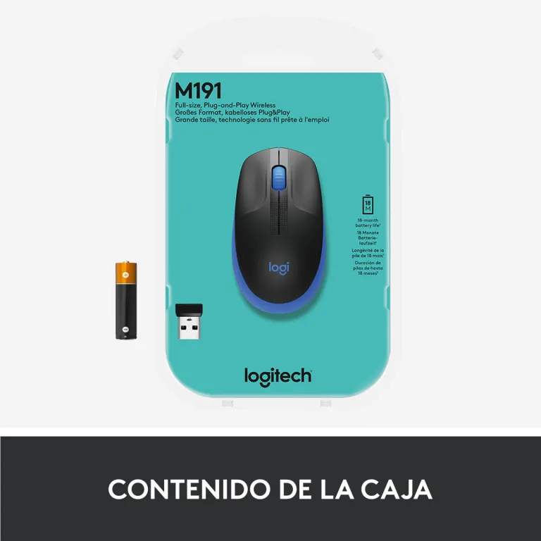 Logitech Schnurlose Mouse M190