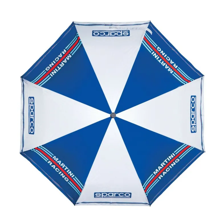 Sparco Regenschirm Martini Racing Blau/Wei  95 cm