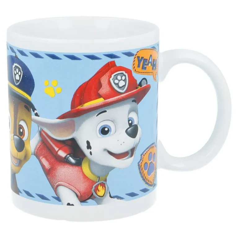 The paw patrol Henkelbecher The Paw Patrol Friendship aus Keramik Blau 350 ml