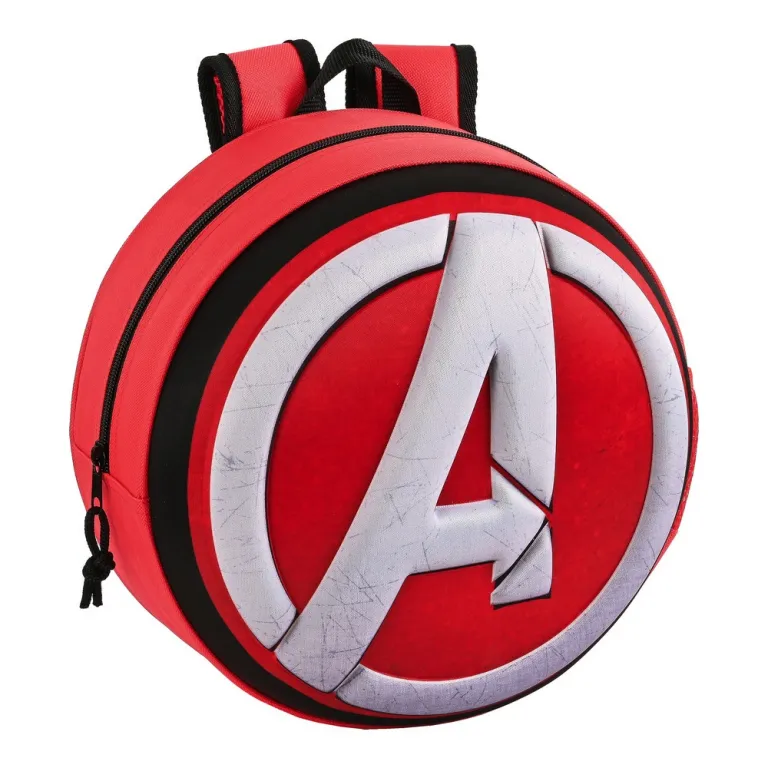 Avengers The avengers Kinderrucksack Kindergartentasche3D The Rot Schwarz Wei 31 x 31 x 10