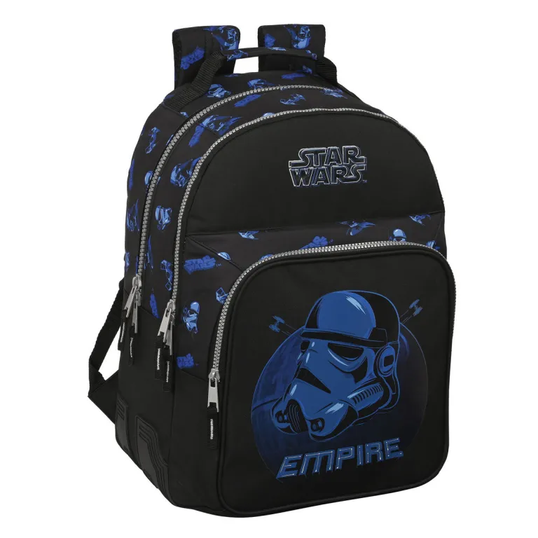 Star wars Kinder Rucksack Star Wars Digital escape Schwarz 32 x 42 x 15 cm