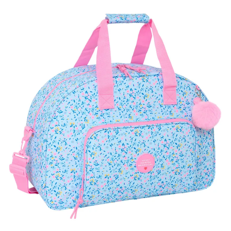 Sporttasche Vicky Martn Berrocal Paraso Rosa Hellblau 48 x 33 x 21 cm