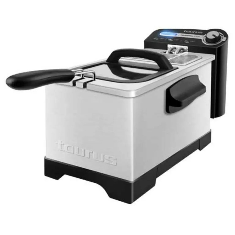 Taurus Fritteuse 973953000 3 L 2100W 2100 W 3 L Silberfarben Edelstahl