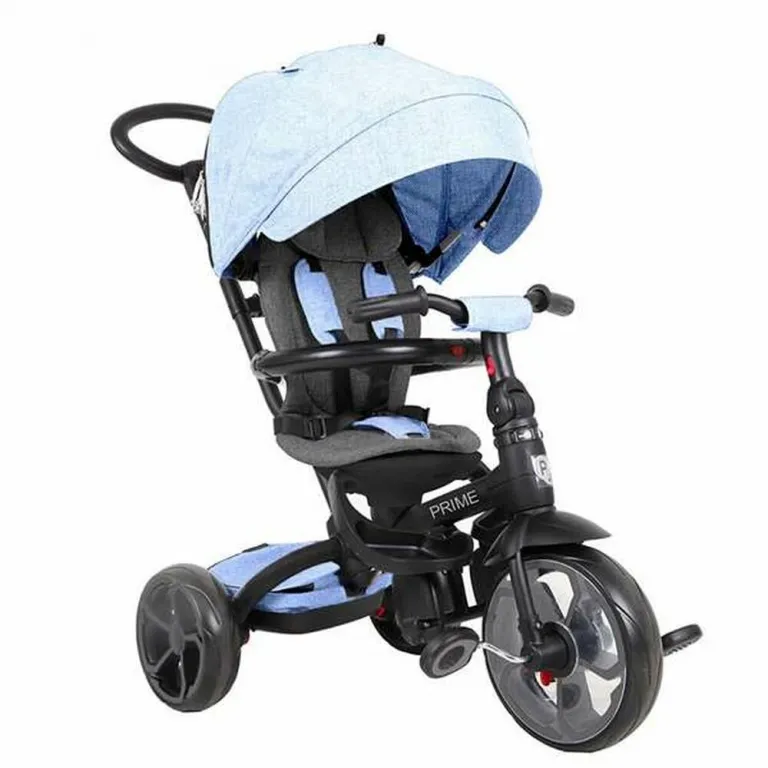 Buggy Dreirad Kinderfahrzeug mit Sonnendach Kinderkarre New Prime trkis