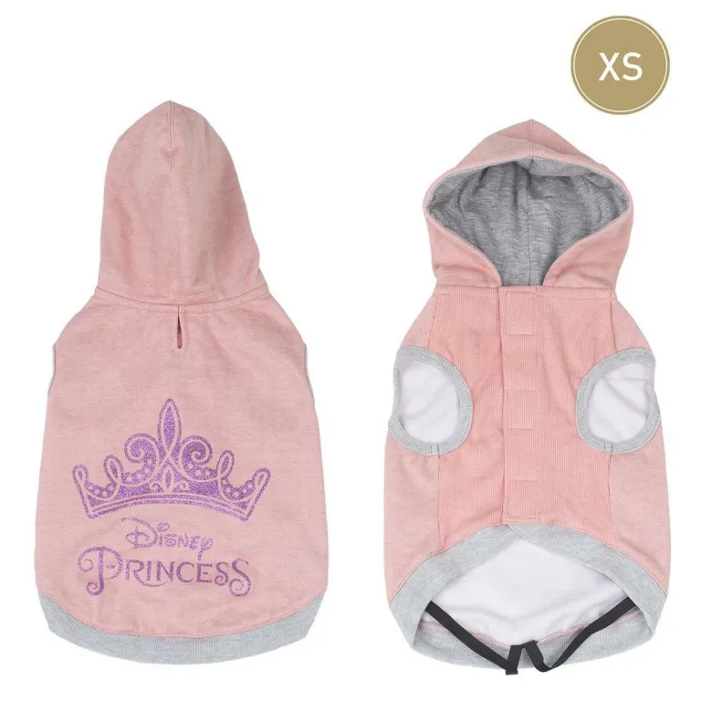 Disney Hundepulli Princesses XS Rosa Hundejacke Hundekleidung Hundemantel