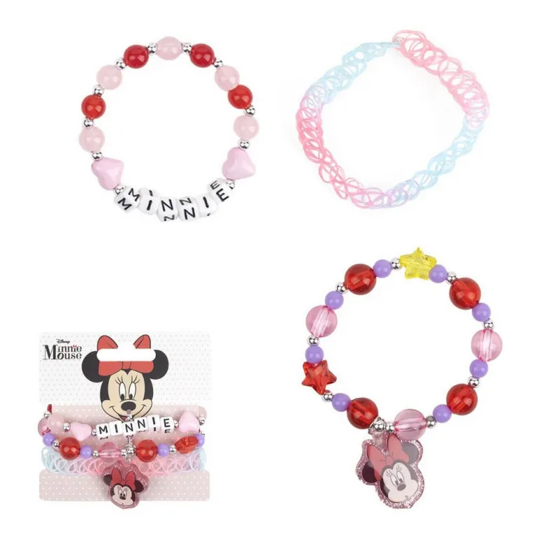 Armband fr Mdchen Minnie Mouse 3 Stck