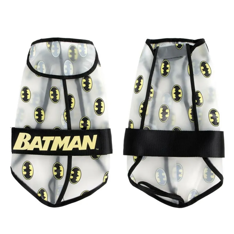 Regenmantel fr Hunde Batman Gelb S