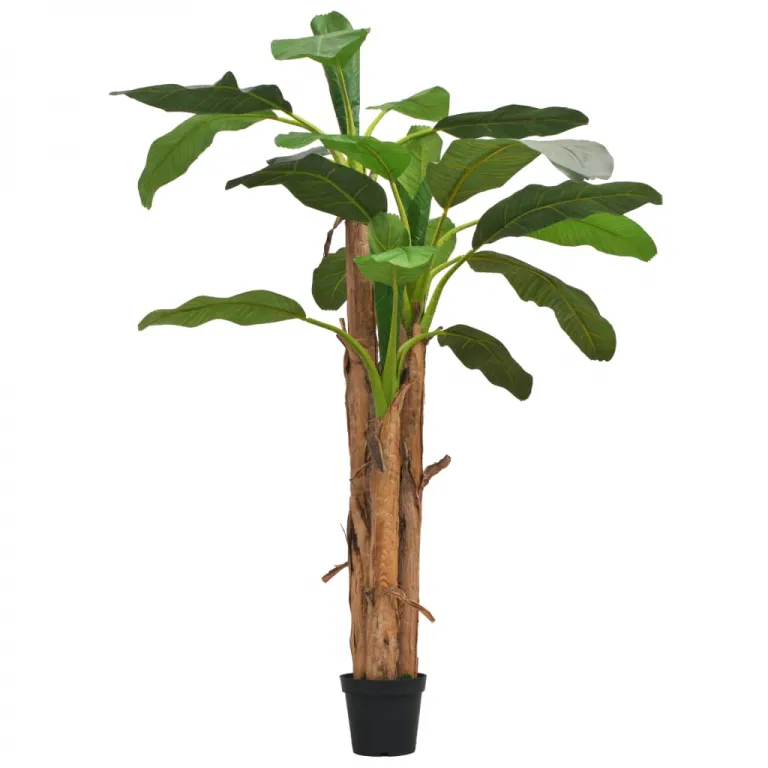 Knstlicher Bananenbaum mit Topf 250 cm Grn