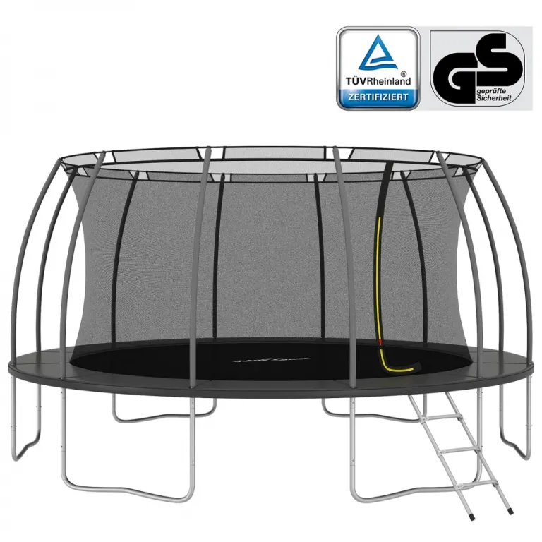 Trampolin-Set Rund 488x90 cm 150 kg