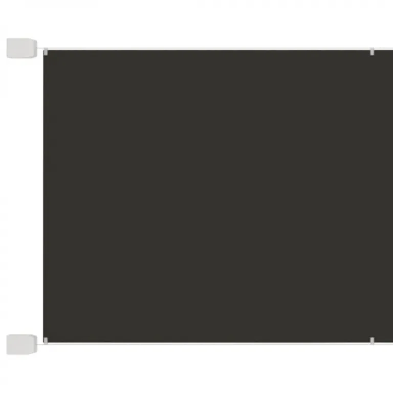 Senkrechtmarkise Anthrazit 250x270 cm Oxford-Gewebe Sichtschutz Windschutz Terra