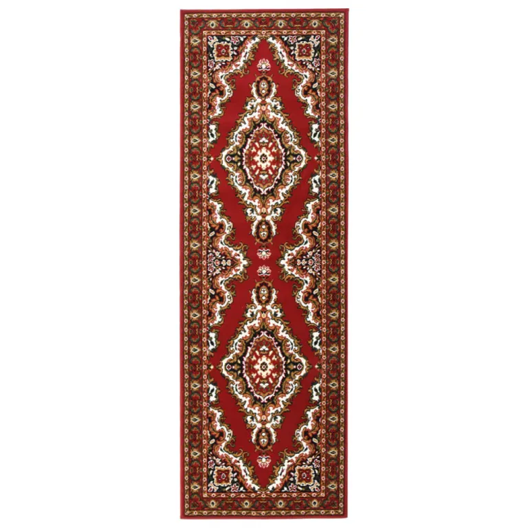 Teppich Lufer Teppichlufer BCF Orientalisch Rot 80x250 cm