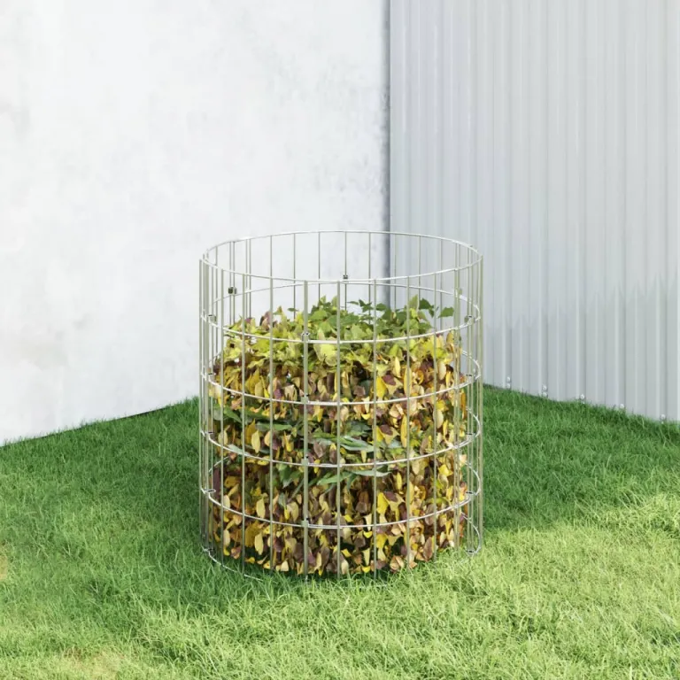 Gartenkomposter 50x50 cm Verzinkter Stahl