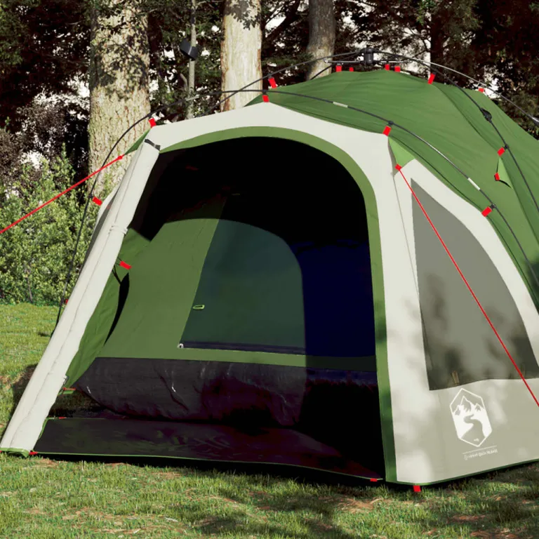 Kuppel-Campingzelt 3 Personen Grn Quick Release