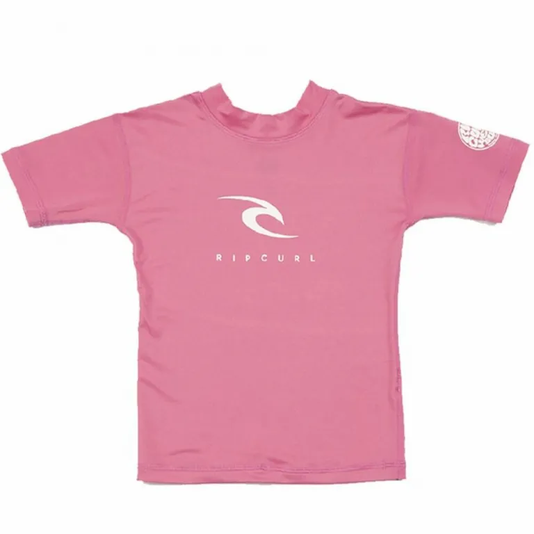 Rip curl Kurzarm-T-Shirt fr Kinder Rip Curl Corp UV Rosa