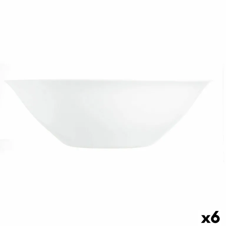 Salatschssel Luminarc Carine Wei Glas  27 cm 6 Stck