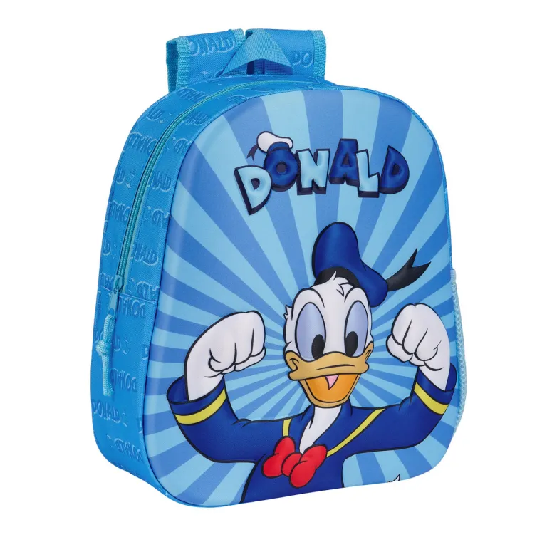 Donald Kinderrucksack 3D Blau 27 x 33 x 10 cm