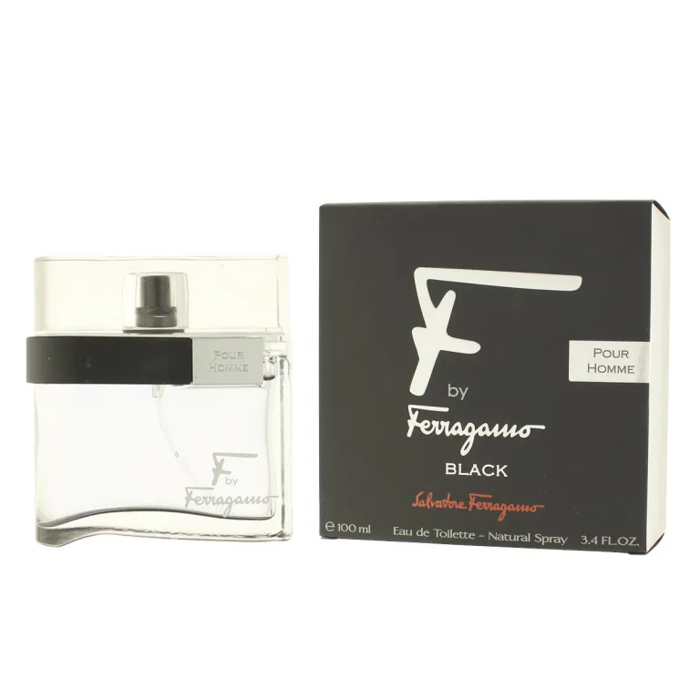 Salvatore Ferragamo Eau de Toilette F By Ferragamo Black 100 ml Herrenparfm