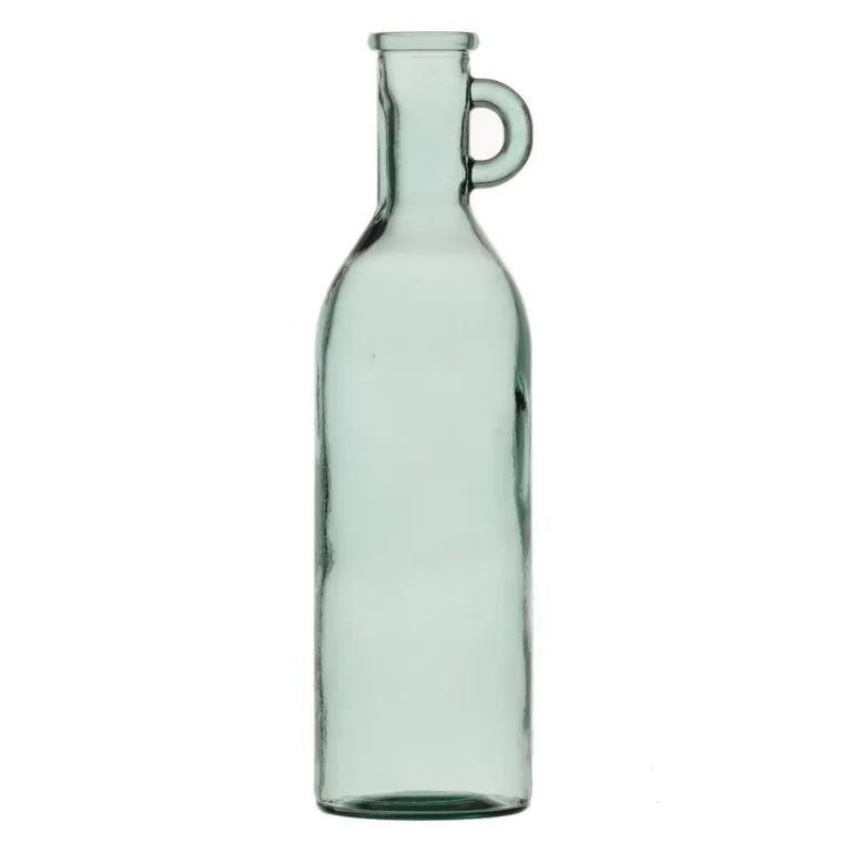 Flasche Recyceltes Glas grn 14 x 14 x 50 cm