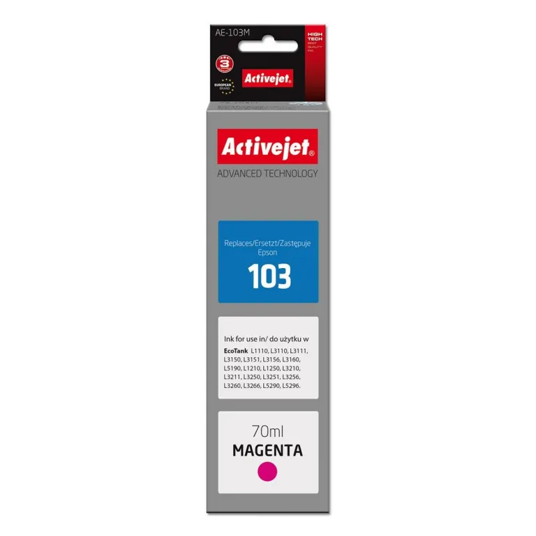 Activejet Original Tintenpatrone AE-103M Magenta