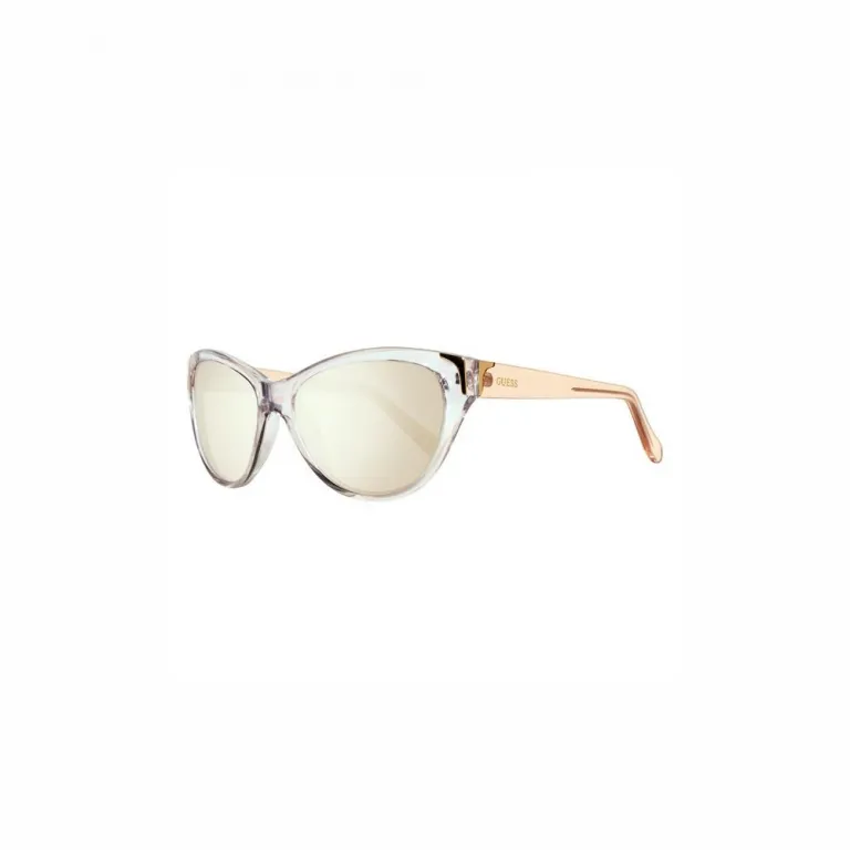 Guess Sonnenbrille Damen GU7323-58G64 Transparent Gold Cat-Eye