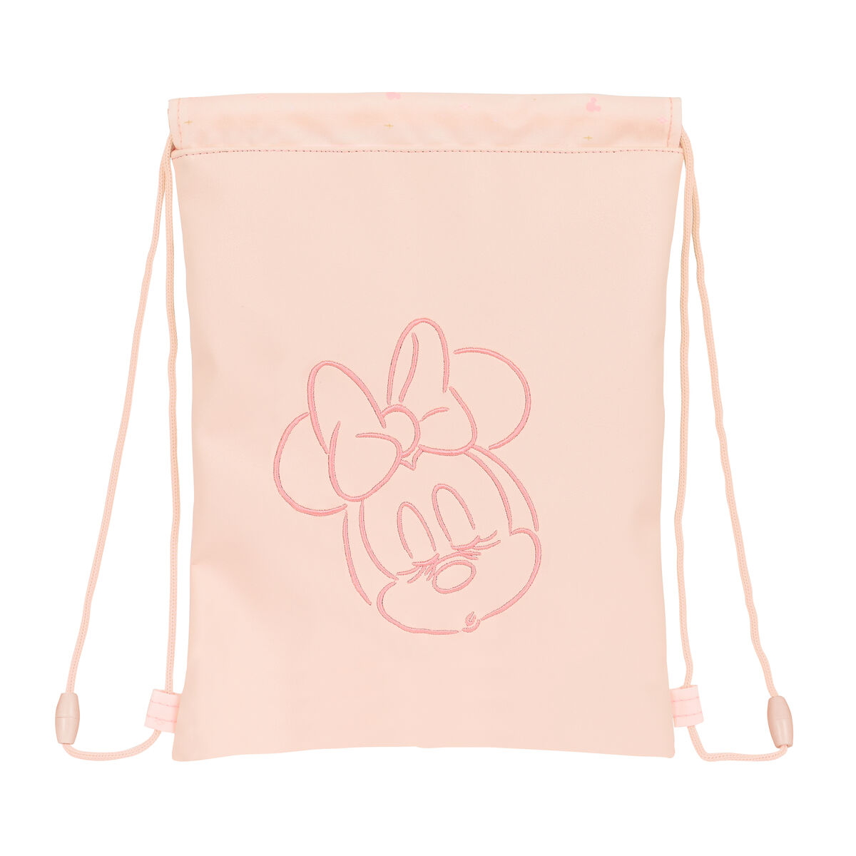 Minnie Mouse Rucksacktasche Mit Bändern Minnie Mouse Rosa 26 X 34 X 1 Cm