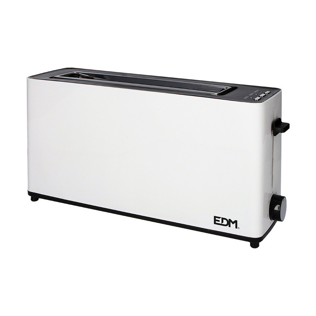 Edm Toaster EDM White Design Weiß 900 W