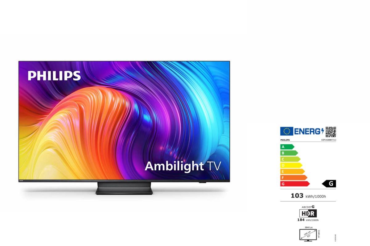 Smart TV Philips 65PUS8887 65 Zoll 4K ULTRA HD LED WIFI Fernseher Flachbild