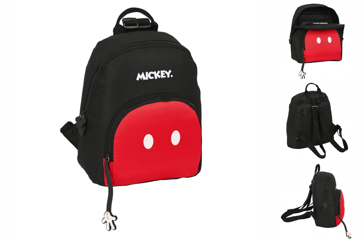 Mickey Mouse Clubhouse Lässiger Rucksack Mickey Mouse Clubhouse Mickey Mood Rot