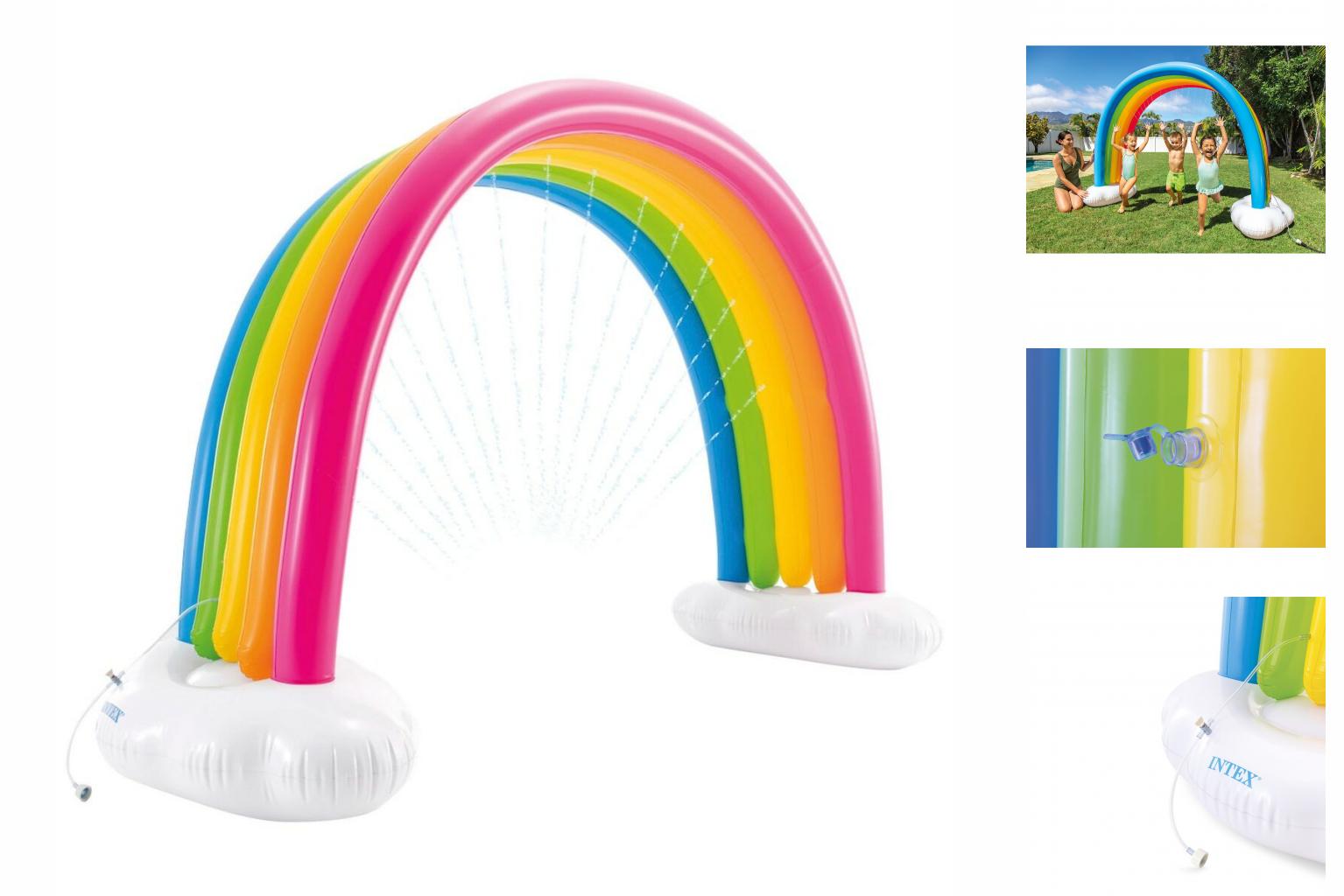 Intex Wassersprinkler-Spielzeug Regenbogen 300 X 109 X 180 Cm PVC