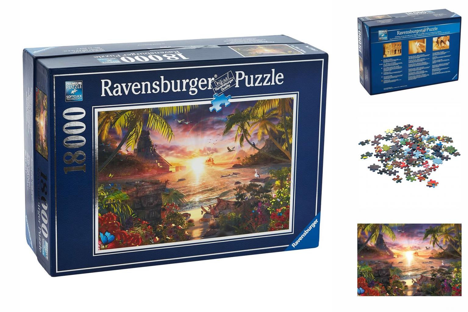 Ravensburger Puzzle 17824 Paradise Sunset 18000 Teile